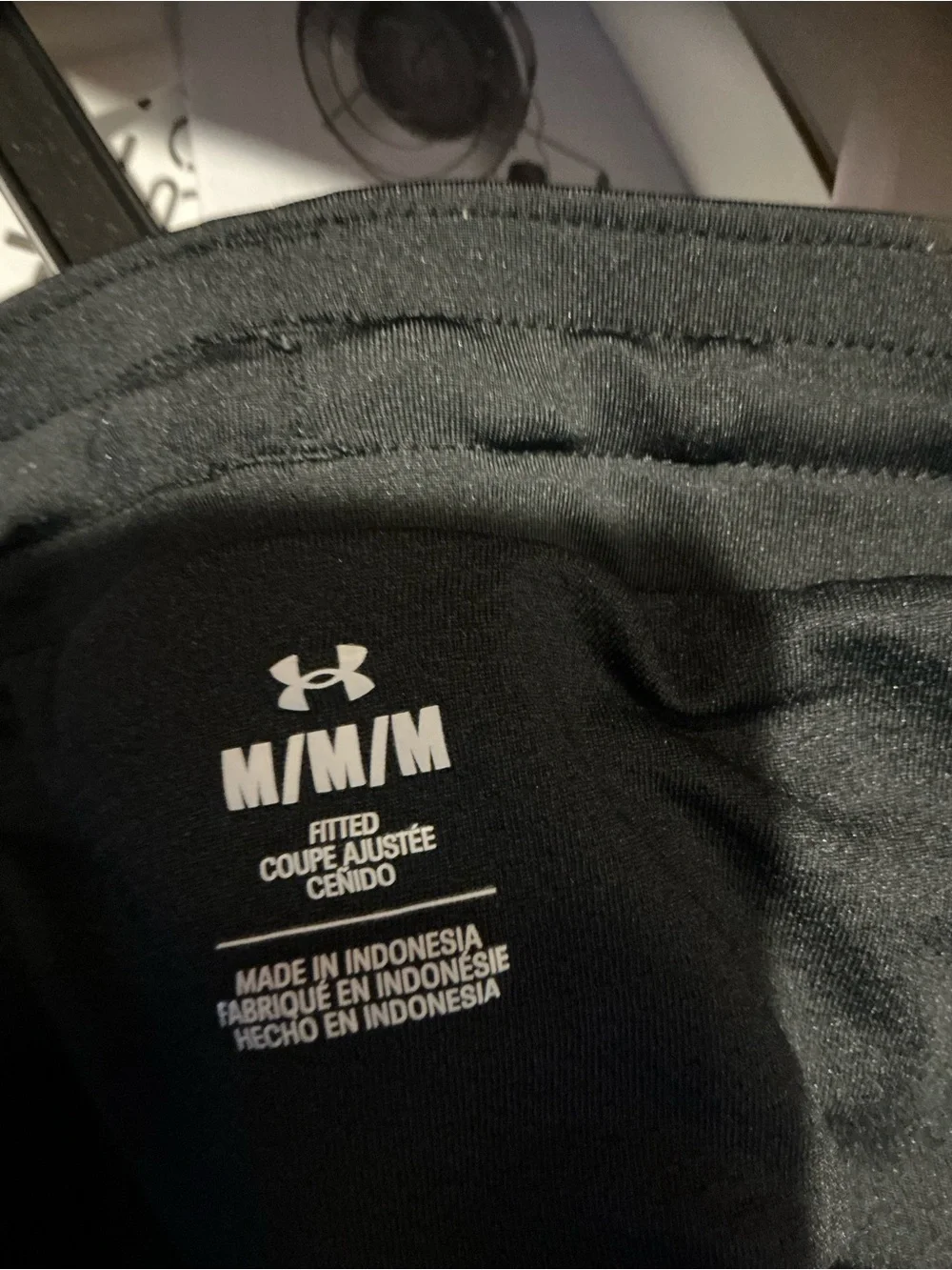 Under Armour Black Men’s Athletic Skort with Reflective Logo